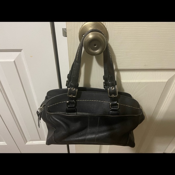 Coach leather satchel style bag - Picture 4 of 5